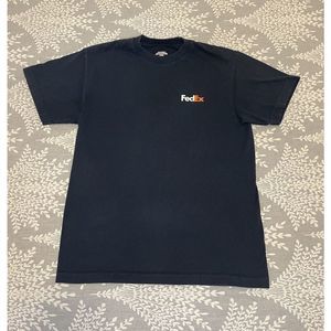 Fedex T Shirt Navy Blue Size Medium Unisex Tee